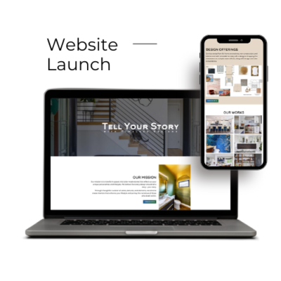 Narrative Design Studio Website Design
