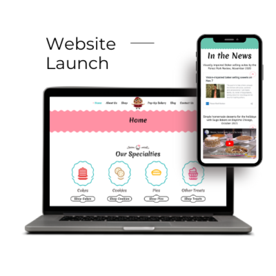 Sugabakers Website Design