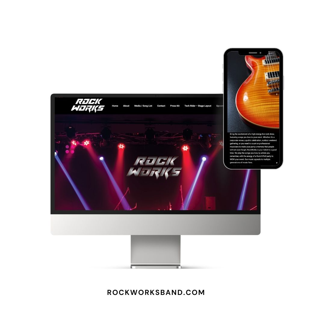 RockWorks Website Mockup RockWorks Website Mockup