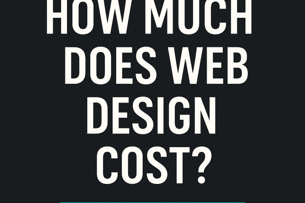 how much does web design cost?