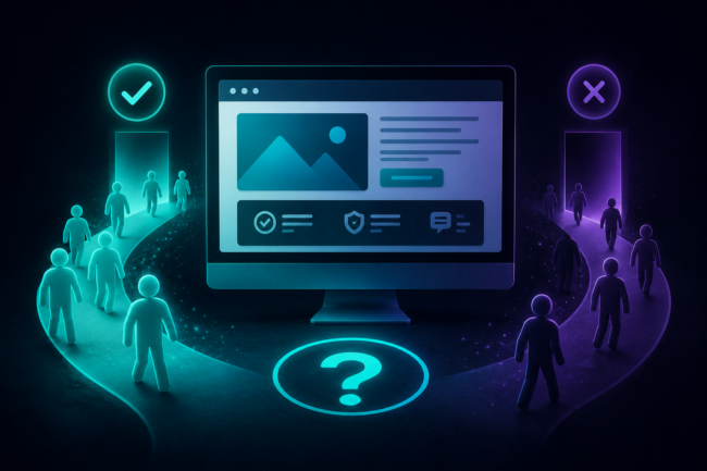 Why People Visit Your Website and Leave Without Contacting You
