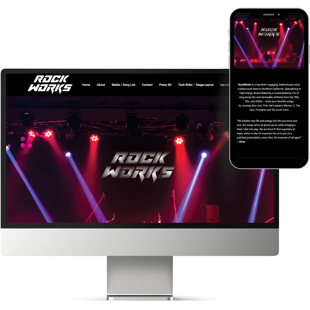 RockWorks Website Mockup RockWorks Website Mockup